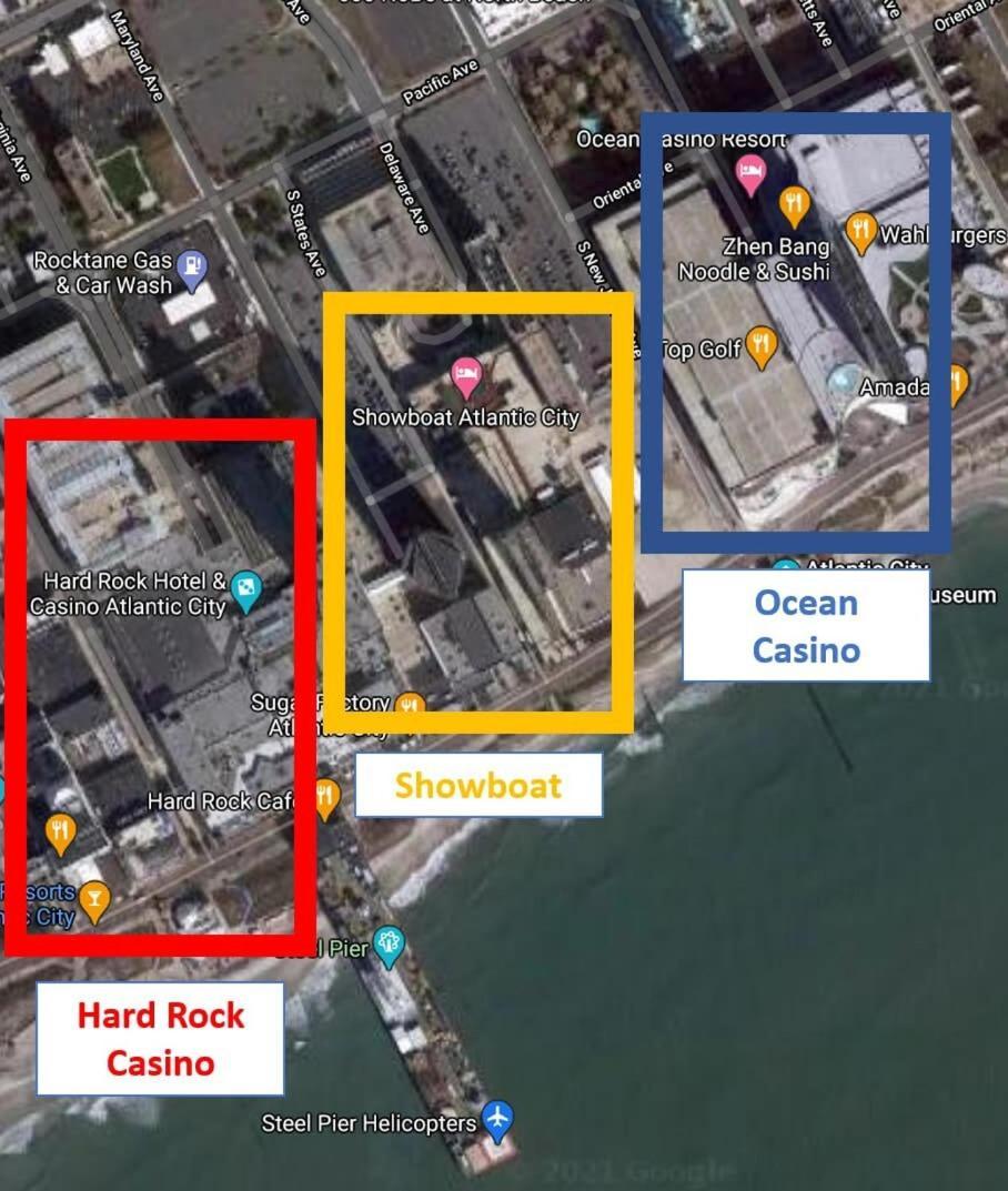 Huge Beachfront Condo Cozysuites At Showboat Atlantic City Buitenkant foto